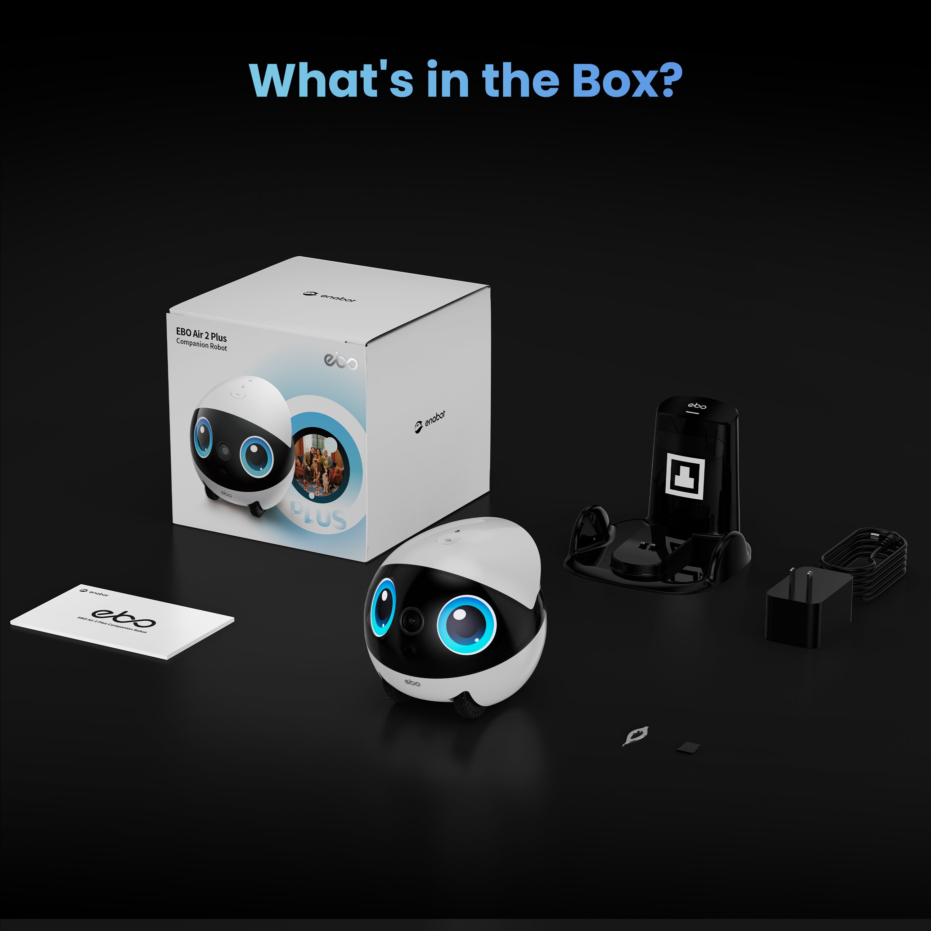 EBO Air 2 Plus – Sicherheits&Begleitroboter