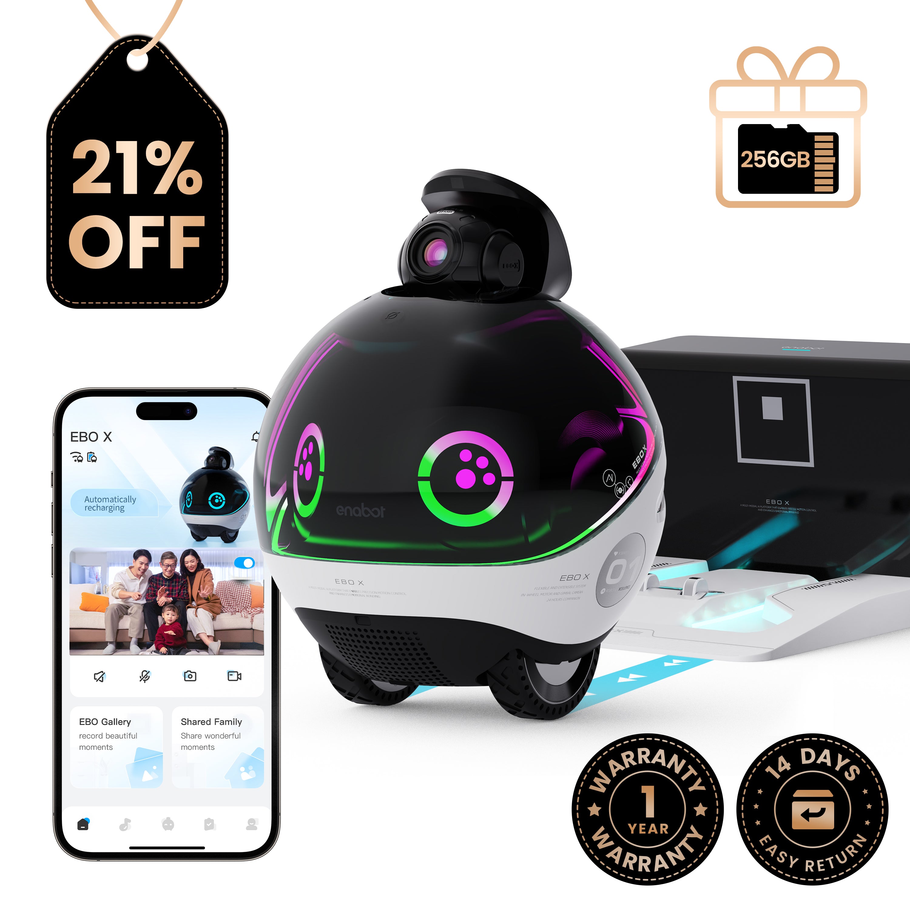 EBO X – AI Familienbegleiter-Roboter