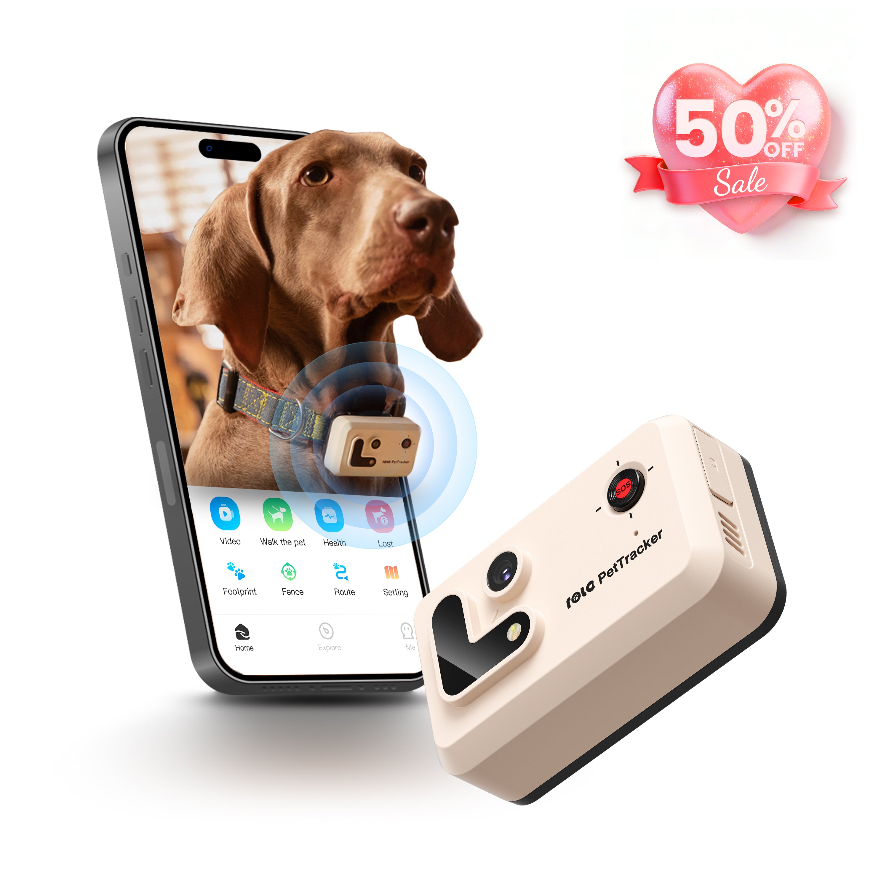 ROLA PetTracker – GPS-Tracker mit Kamera