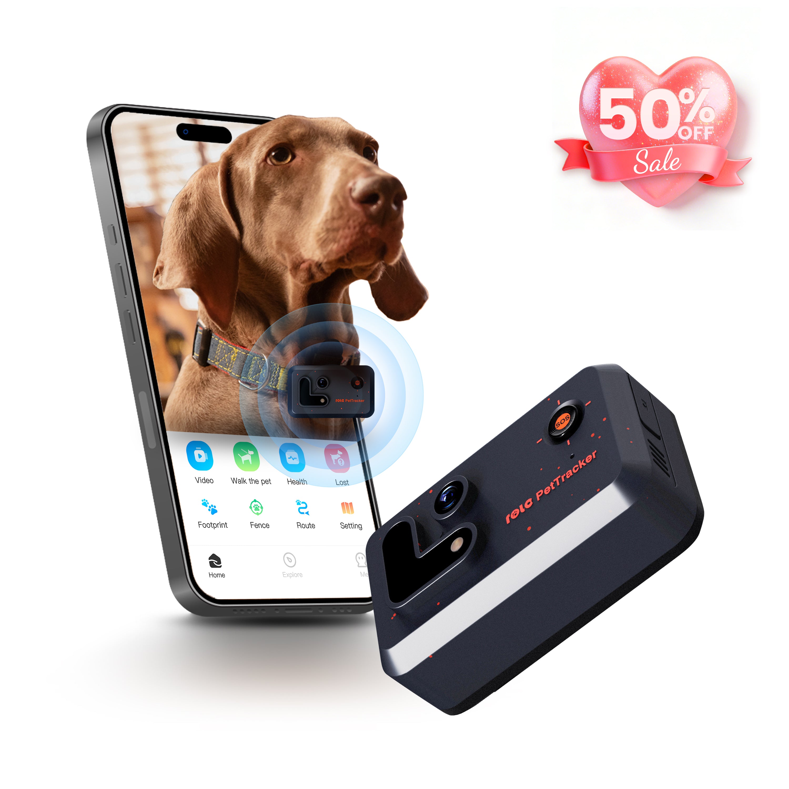 ROLA PetTracker – GPS-Tracker mit Kamera