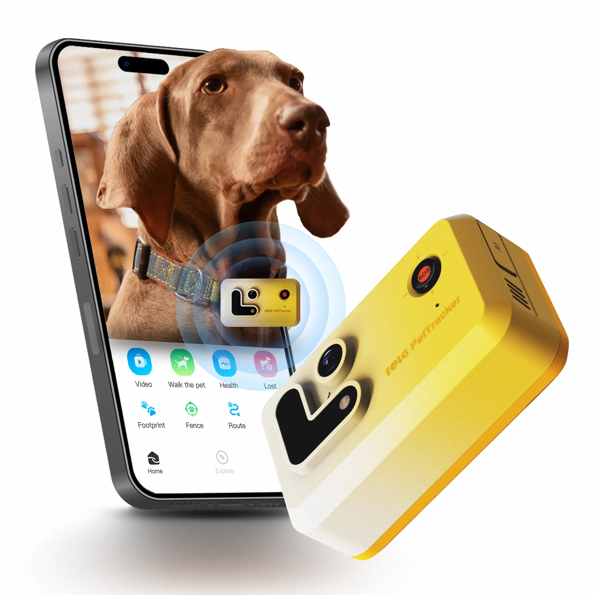 ROLA PetTracker – GPS-Tracker mit Kamera