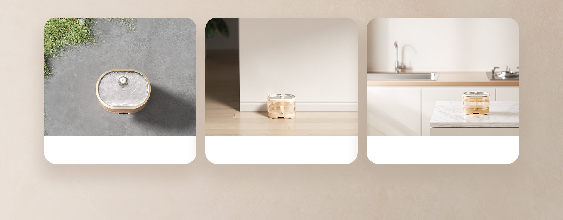 ROLA Smart Pet Water Fountain place anywhere 2