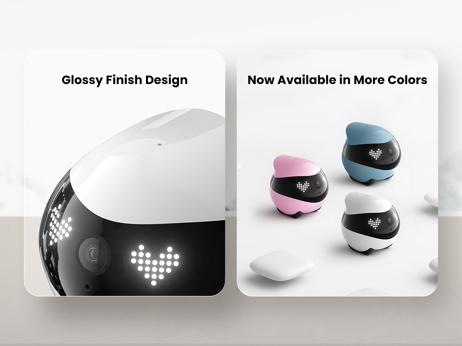 EBO Air 2  companion robot: Texture Upgrade, Color Diversity